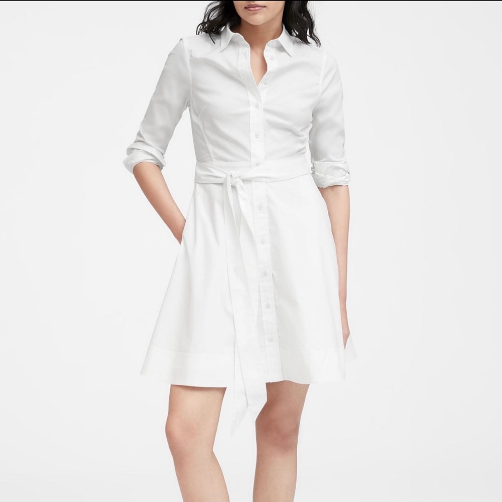 Poplin Shirt Dress
